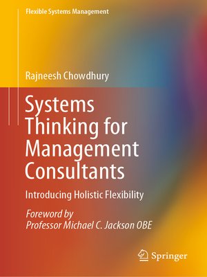 cover image of Systems Thinking for Management Consultants
